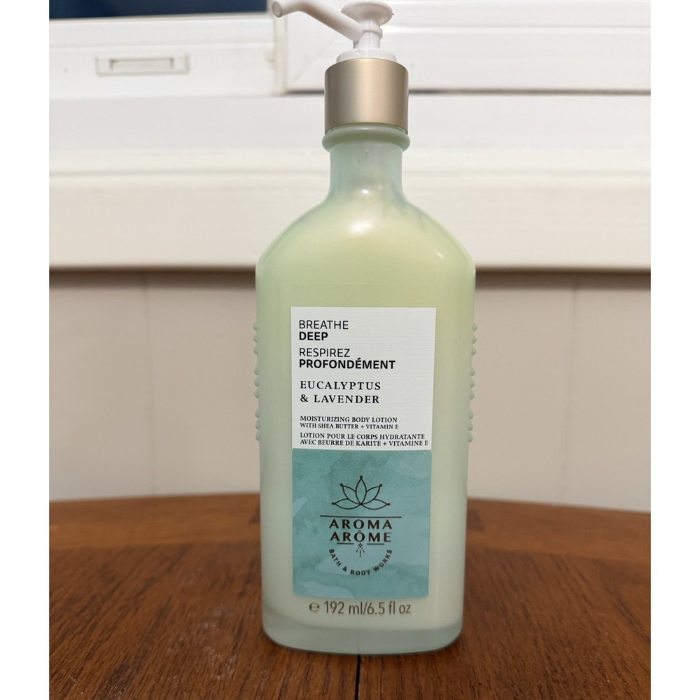 Bath & Body Works Aroma Breathe Deep Eucalyptus & Lavender Body Lotion, 6.5 oz
